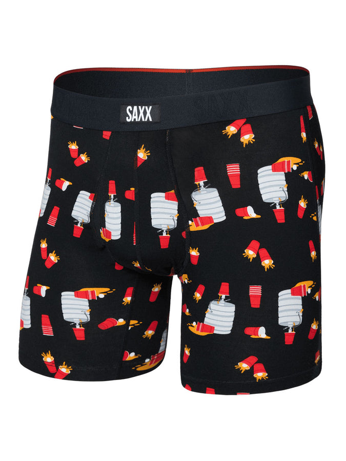 Saxx Vibe Xtra Soft Comfort Tapped Out Black Boxer | TAPPED OUT BLACK (TPO)
