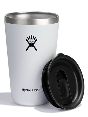 Hydro Flask 16oz All Around White Tumbler