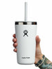 Hydro Flask 20oz All Around Straw Lid White Tumbler 2024