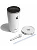 Hydro Flask 28oz All Around Straw Lid White Tumbler 2024