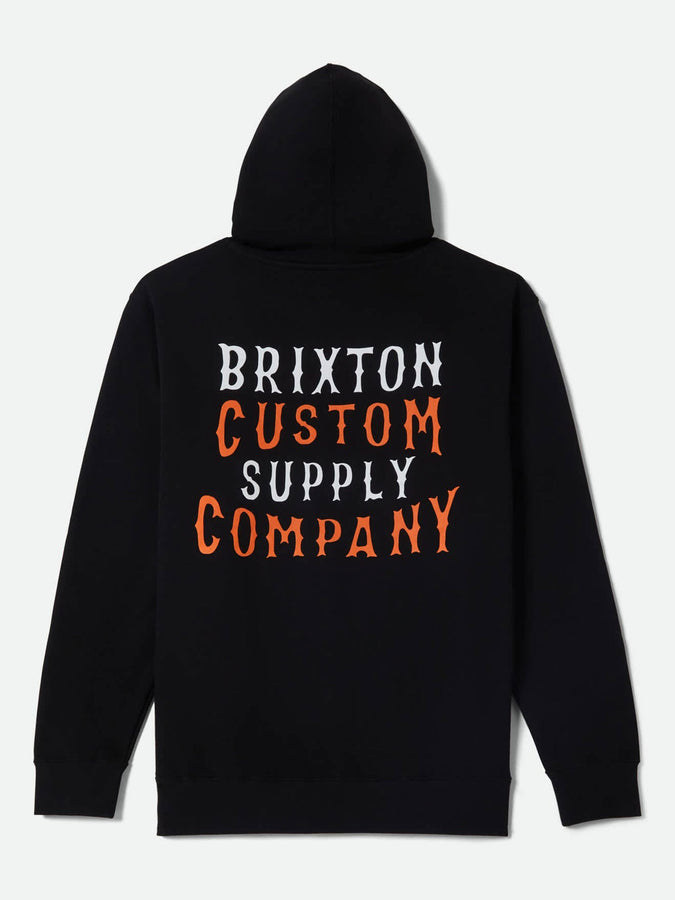 Brixton Wheaton Hoodie Spring 2026 | BLACK
