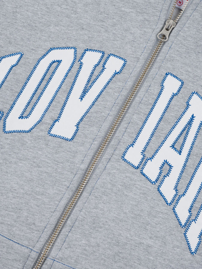 Loviah Team Zip Hoodie Spring 2026 | HEATHER GREY
