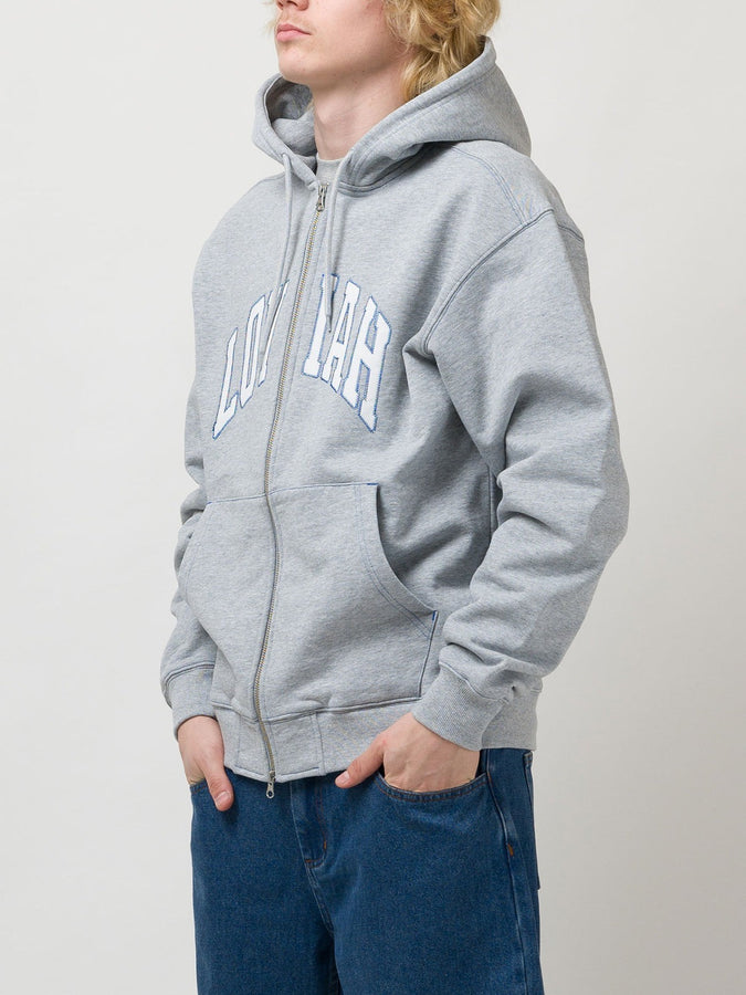 Loviah Team Zip Hoodie Spring 2026 | HEATHER GREY