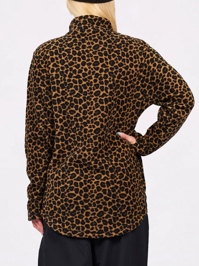 Eivy Techlight 1/2 Zip Fleece Leopard Sweater Winter 2027 | LEOPARD