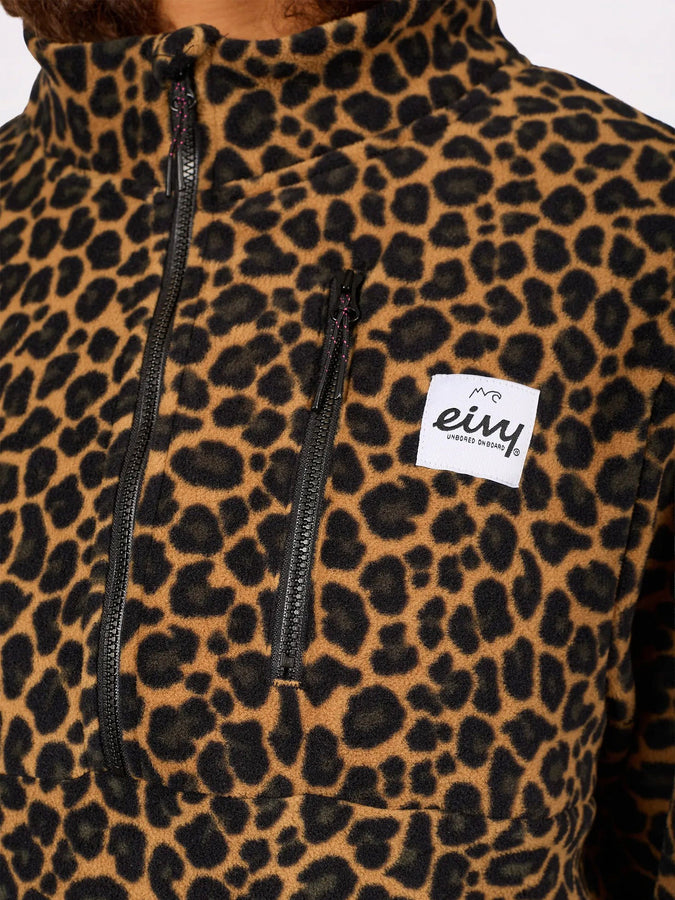 Eivy Techlight 1/2 Zip Fleece Leopard Sweater Winter 2027 | LEOPARD