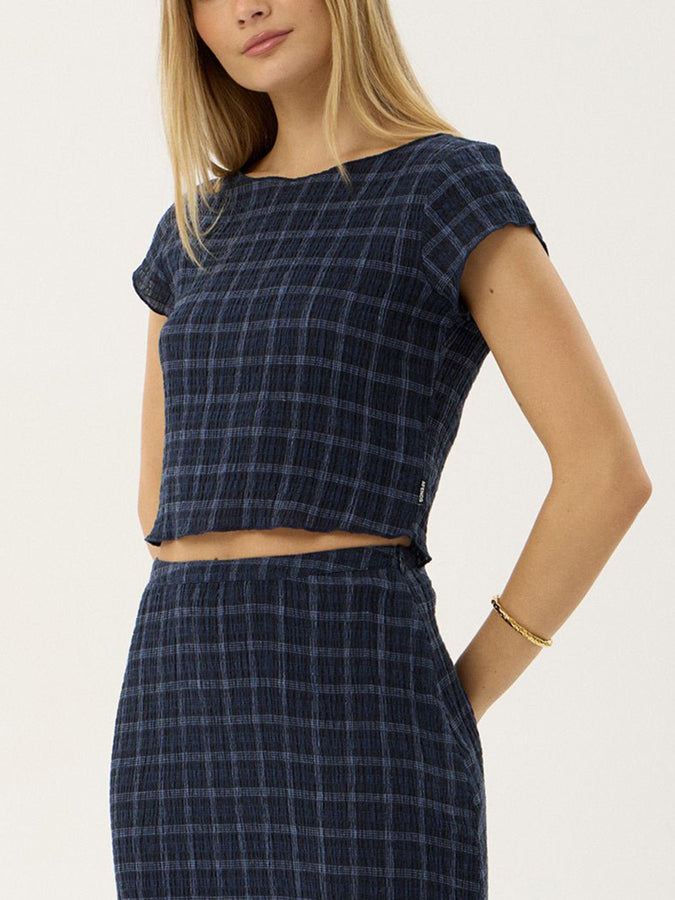Afends Darcy Thea T-Shirt Fall 2026 | MIDNIGHT CHECK