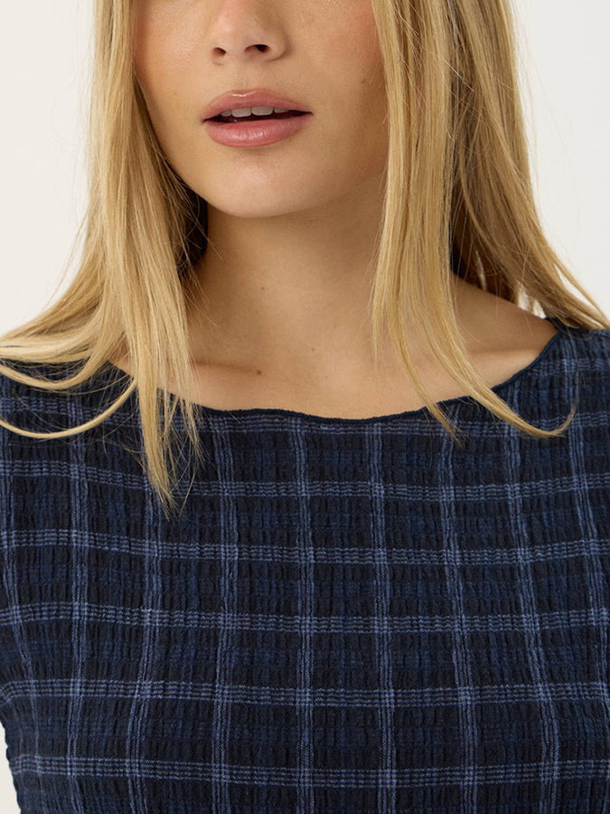 Afends Darcy Thea T-Shirt Fall 2026 | MIDNIGHT CHECK