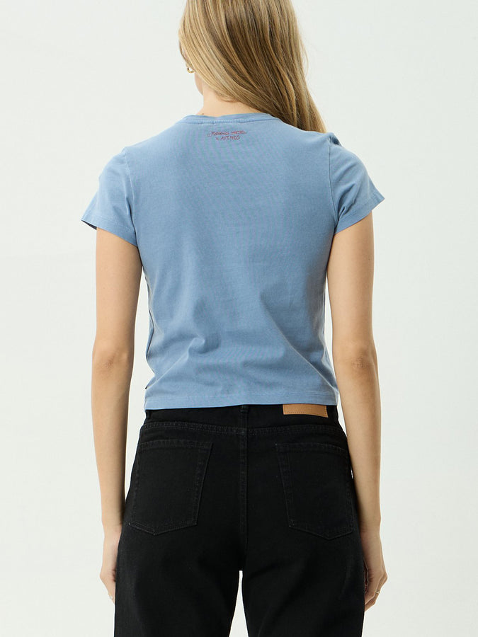 Afends Romantics T-Shirt Fall 2026 | SLATE BLUE