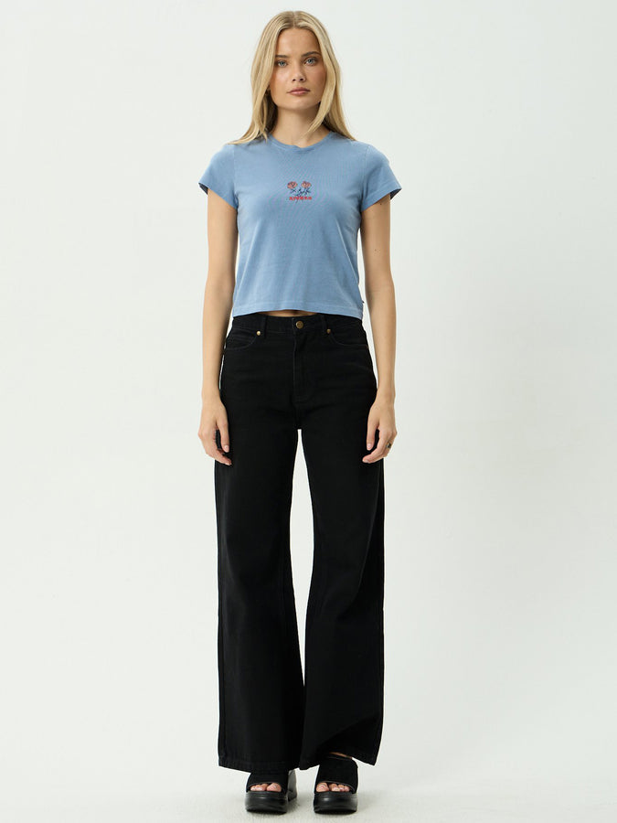 Afends Romantics T-Shirt Fall 2026 | SLATE BLUE