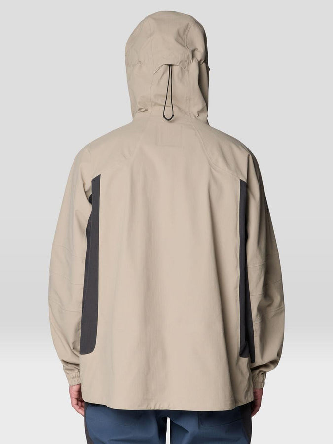 Mountain Hardwear Warp Factor 3L Hooded Shell Jacket 2027 - BADLANDS/SHARK