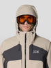 Mountain Hardwear Warp Factor 3L Hooded Shell Jacket 2027 - BADLANDS/SHARK