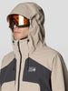 Mountain Hardwear Warp Factor 3L Hooded Shell Jacket 2027 - BADLANDS/SHARK