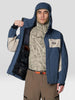 Mountain Hardwear Warp Factor Insulated Jacket 2027 - ASTRAL BLUE/SANDBLAST