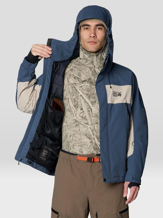 Mountain Hardwear Warp Factor Insulated Jacket 2027 - ASTRAL BLUE/SANDBLAST