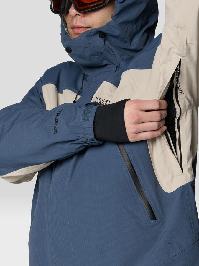 Mountain Hardwear Warp Factor Insulated Jacket 2027 - ASTRAL BLUE/SANDBLAST