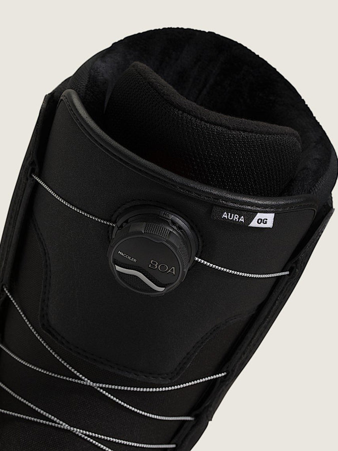 Vans Aura OG 2027 BOA Snowboard Boots | BLACK/WHITE 20 (0BN)