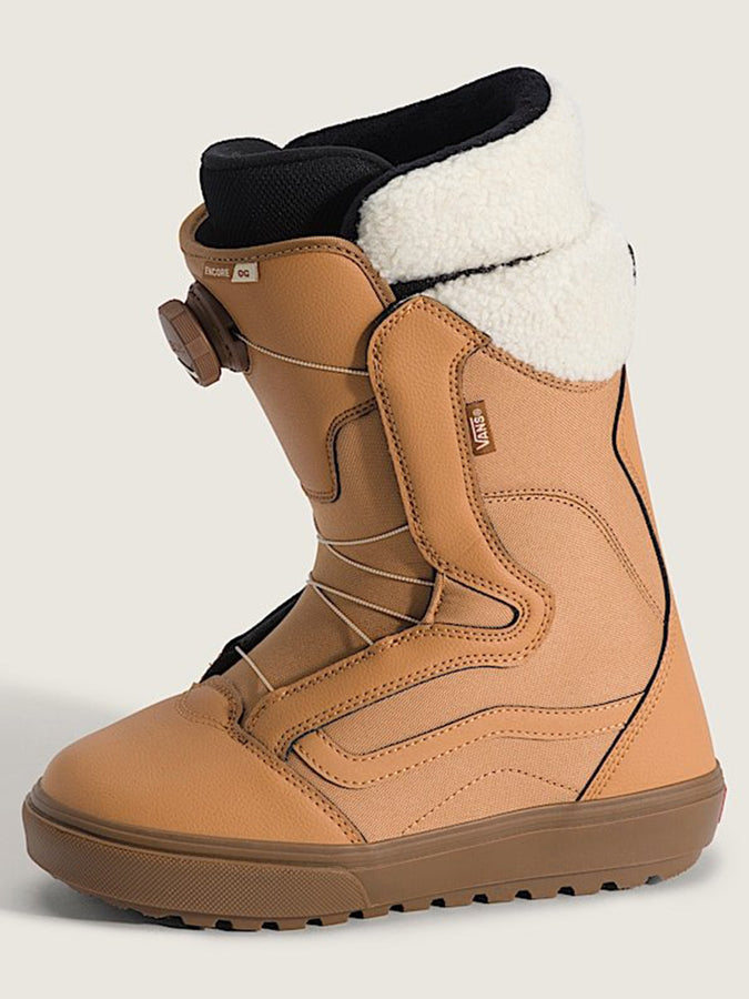 Vans Encore OG 2027 Women's BOA Snowboard Boots - SHERPA TAN/MEDIUM GUM (58L)