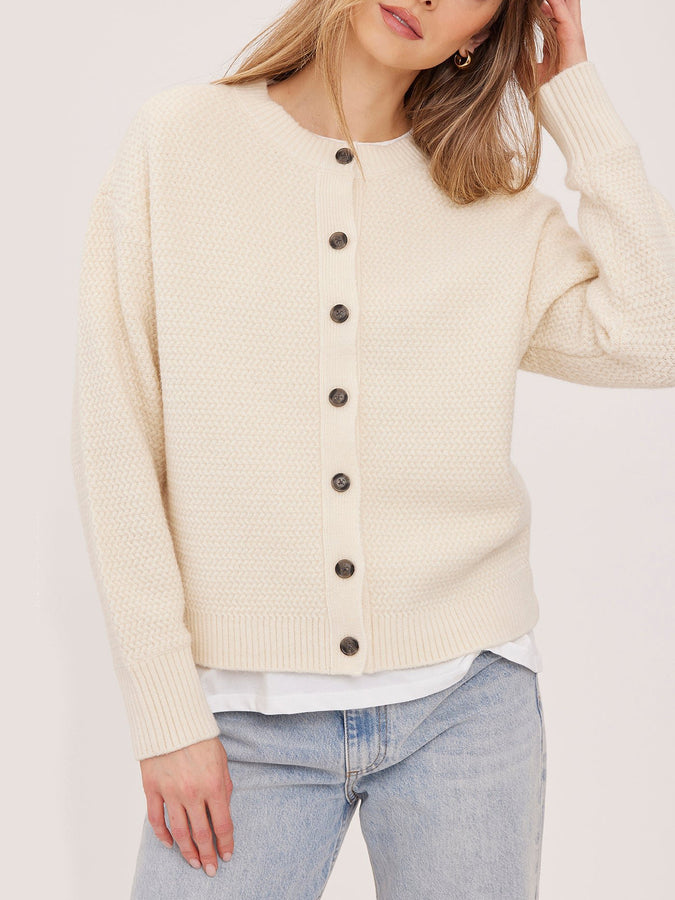 Gentle Fawn Dixie Cardigan Fall 2026  | CREAM