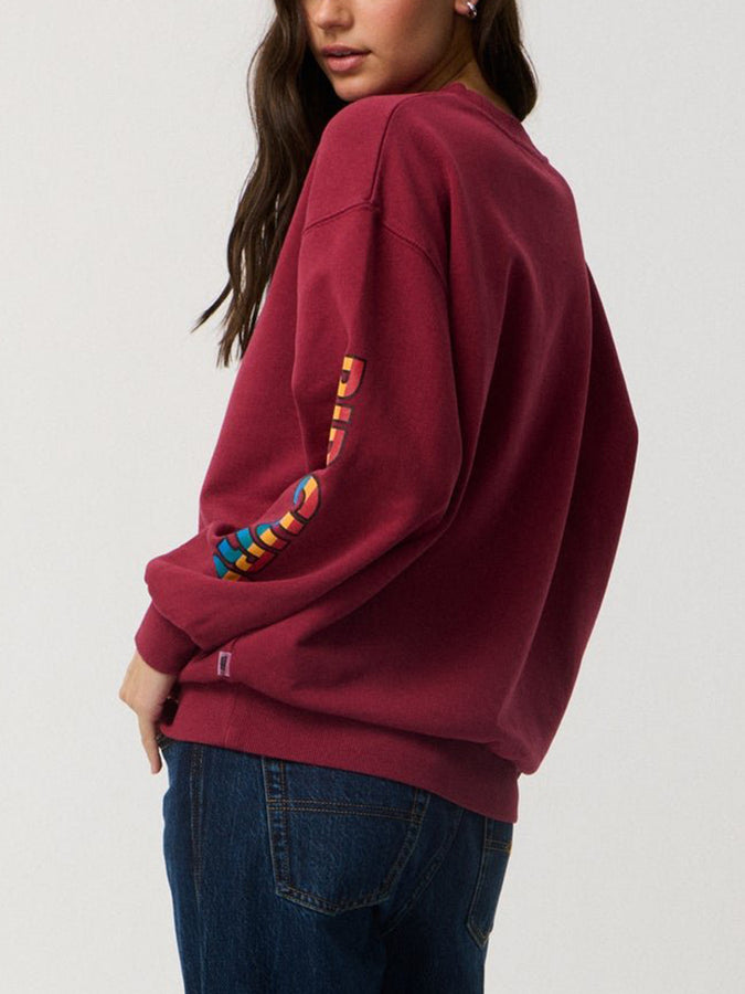 Rip Curl SG Heritage Oversized Crewneck Sweatshirt Fall 2026 | PLUM (0048)
