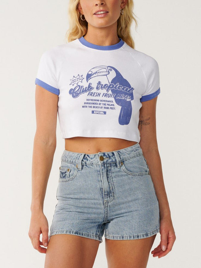 Rip Curl Bossa Nova Baby T-Shirt Fall 2026 | WHITE (1000)