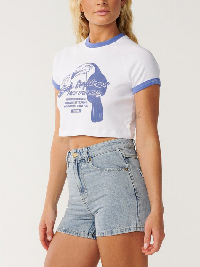 Rip Curl Bossa Nova Baby T-Shirt Fall 2026 | WHITE (1000)