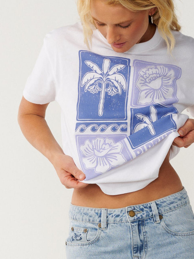 Rip Curl Bossa Nova Relaxed T-Shirt Fall 2026 | WHITE (1000)