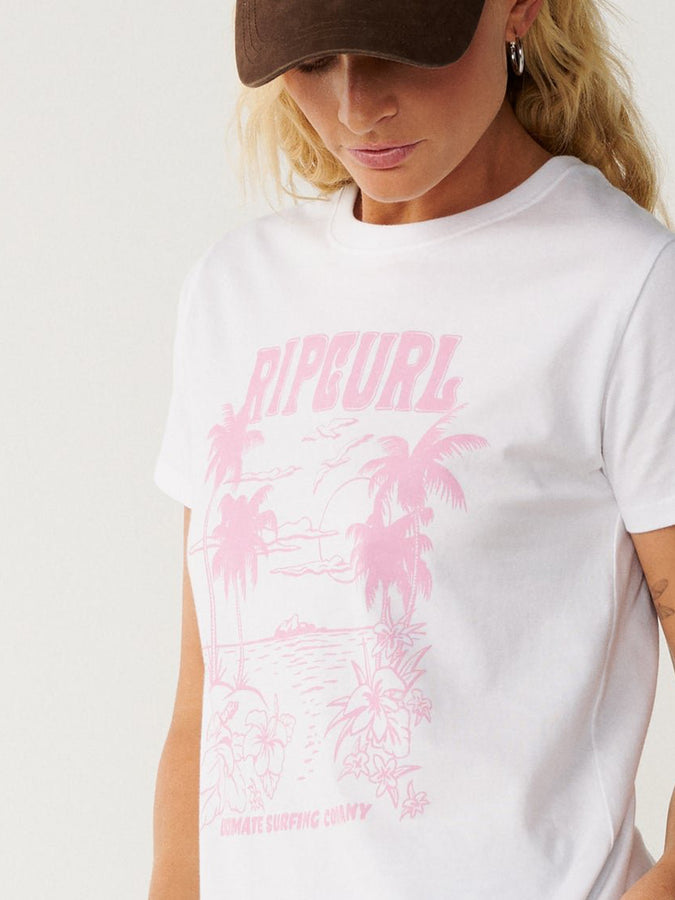 Rip Curl Bossa Nova Standard T-Shirt Fall 2026 | WHITE (1000)