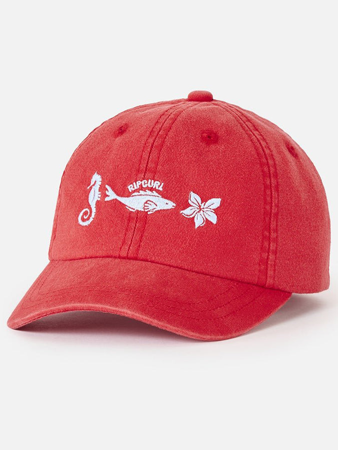  Rip Curl Mixed 6 Panel Hat (Kids 2-7) Fall 2026 | RED (0040)