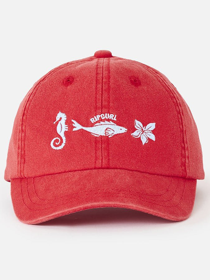  Rip Curl Mixed 6 Panel Hat (Kids 2-7) Fall 2026 | RED (0040)