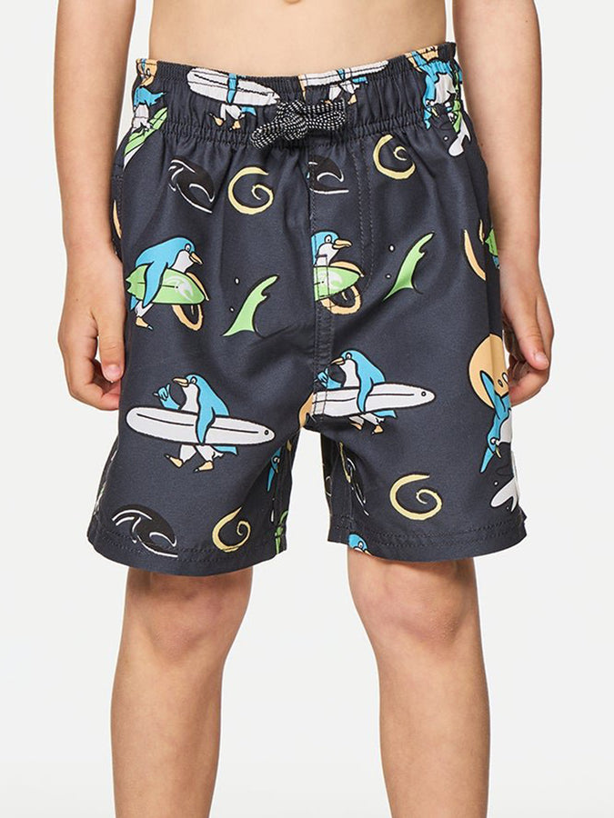 Rip Curl Paddle Out Volley Boardshorts (Kids 2-7) Fall 2026 | WASHED BLACK (8264)