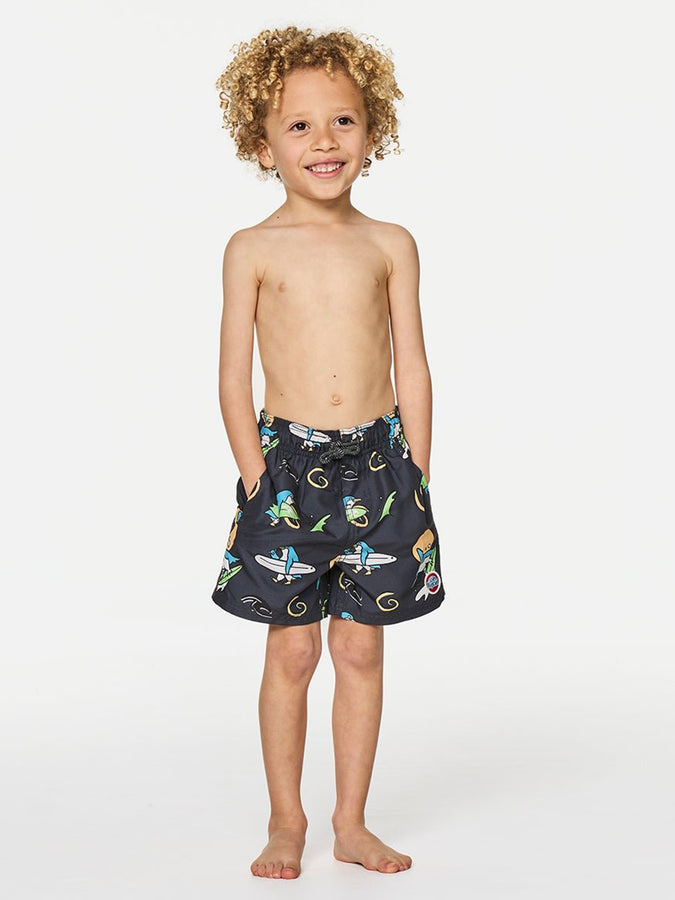 Rip Curl Paddle Out Volley Boardshorts (Kids 2-7) Fall 2026 | WASHED BLACK (8264)