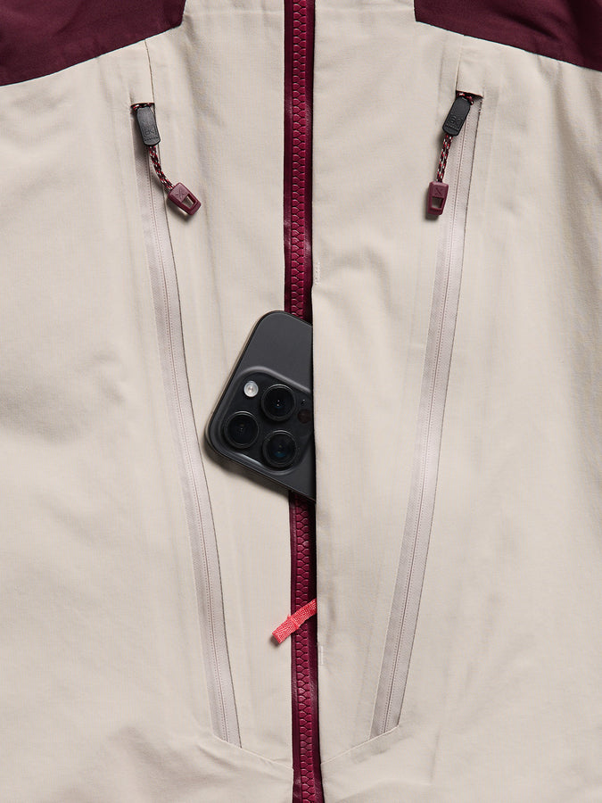 Burton [ak] Cyclic GORE-TEX 2L Anorak 2027  |  RM RSN/CHNCHL GRY/HT TML (E6J)