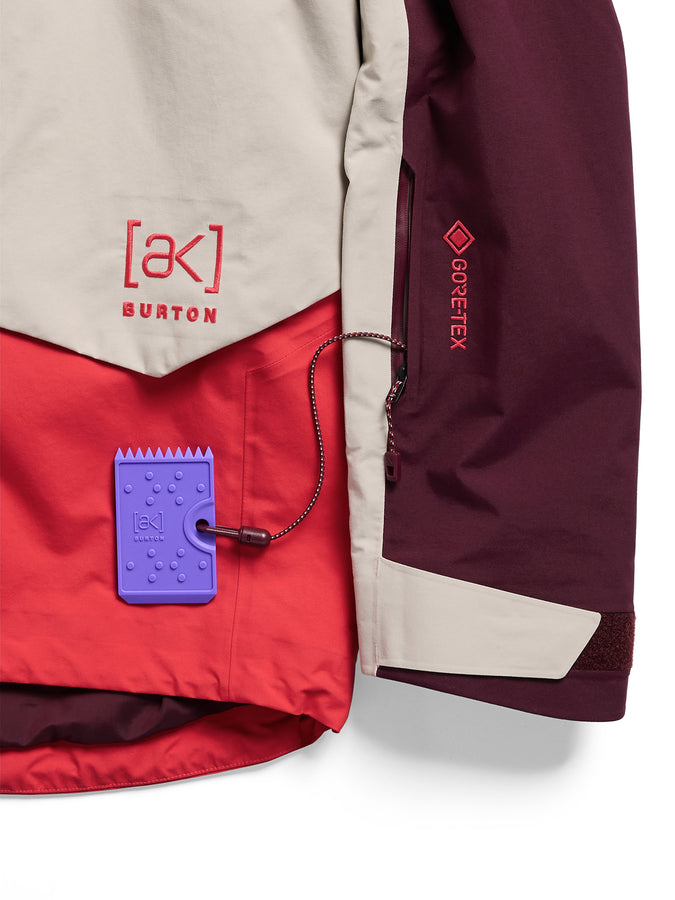 Burton [ak] Cyclic GORE-TEX 2L Anorak 2027  |  RM RSN/CHNCHL GRY/HT TML (E6J)