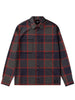 Vans Larkspur Plaid Flannel Long Sleeve Buttondown Shirt Fall 2026