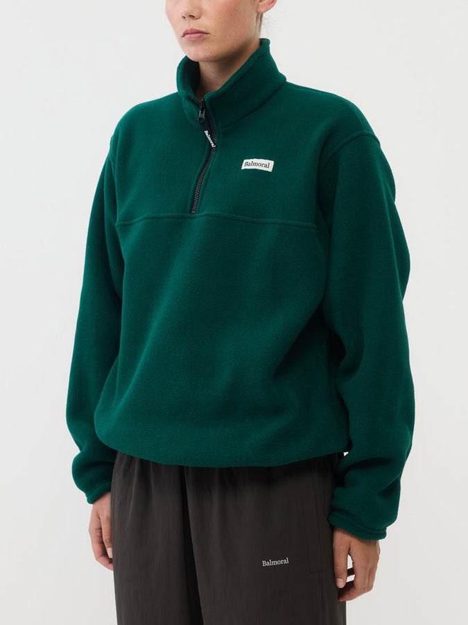 Balmoral Courcelle 1/4 Zip Fleece Holiday 2026 | FOREST GREEN