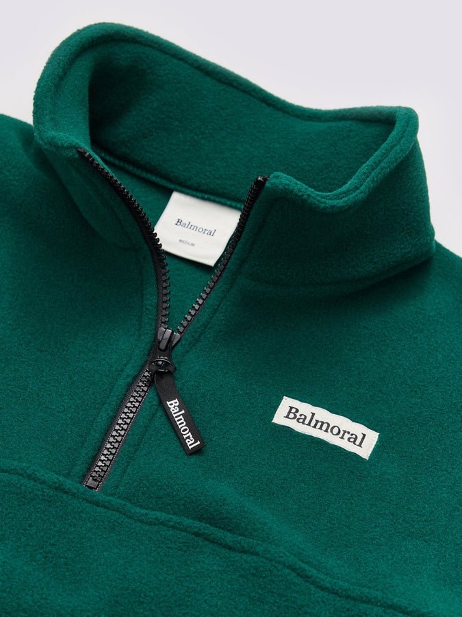 Balmoral Courcelle 1/4 Zip Fleece Holiday 2026 | FOREST GREEN