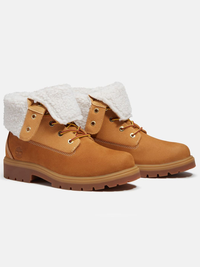 Timberland Auburn Falls Waterproof Roll Top Wheat Boots (Women) | WHEAT