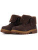 Timberland Auburn Falls Waterproof Roll Top Dark Brown Boots (Women)