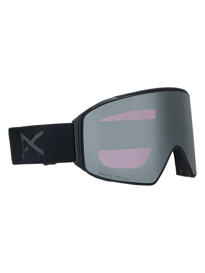 Anon M4 Cylindrical + Bonus Lens + Mfi Face Mask Snowboard Goggles | SMOKE/PRCV SUNNY ONYX (Z55)