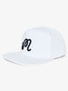 Malbon M Snapback Black Hat