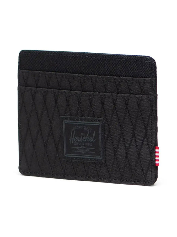 Herschel Charlie Cardholder Wallet | BLACK DIAMOND/BLACK (07391)