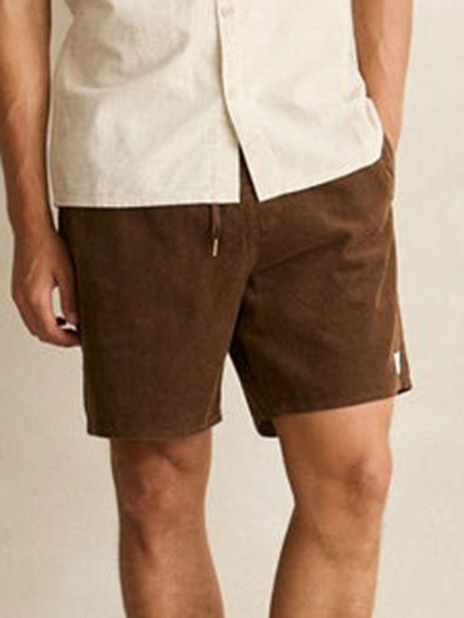 Rhythm Classic Cord Jam Shorts Summer 2026 | CHOCOLATE