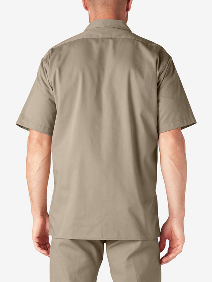 Dickies Work Short Sleeve Buttondown Shirt Spring 2026 | DESERT SAND (0DS)