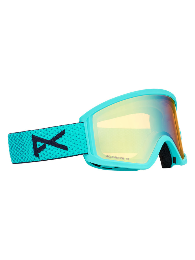 Anon Tracker 2.0 + Mifi Face Mask Goggle | MARINE/GOLD AMBER (FDU)