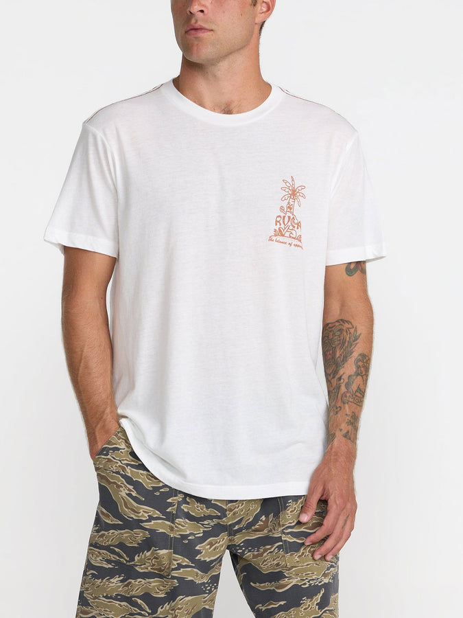 Rvca Mad Local T-Shirt Fall 2026 | ANTIQUE WHITE (ANW)