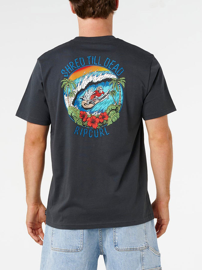 Rip Curl Shred Til T-Shirt Summer 2026 | WASHED BLACK (8264)
