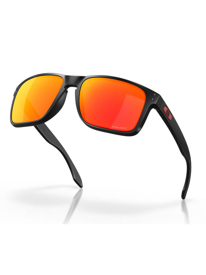 Oakley Holbrook Xl Matte Black/Prizm Ruby Sunglasses | MATTE BLACK/PRIZM RUBY