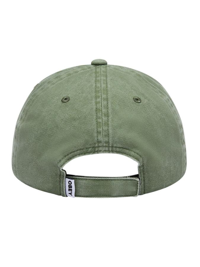 Obey Pigment Obey Static Strapback Hat | PIGMENT OLIVE (OLV)