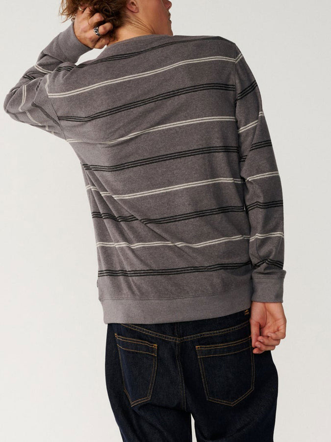 Rip Curl Grid Crewneck Sweatshirt Fall 2026 | DEEP MUSHROOM (2919)