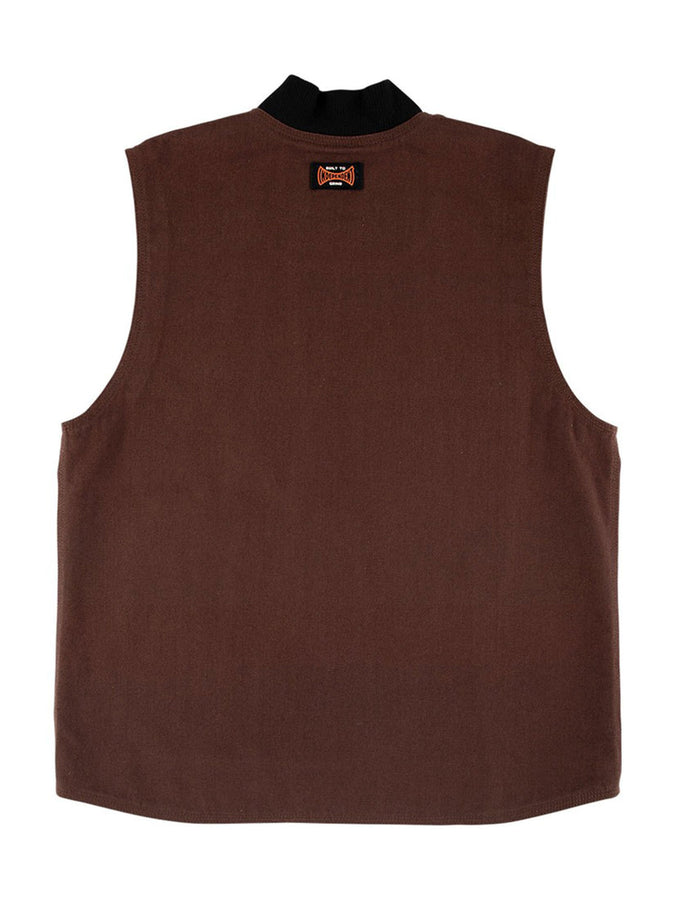 Independent Built To Grind Work Vest Fall 2026 | CHOCOLATE